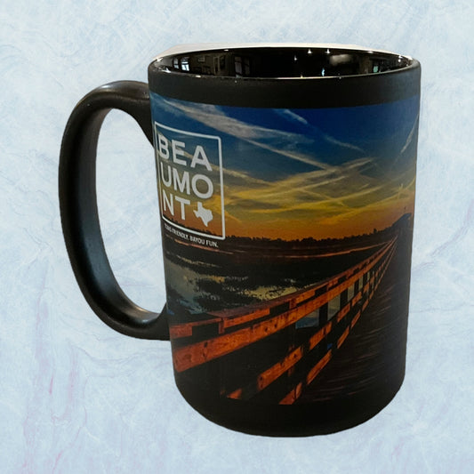 Coffee Mug Cattail Boardwalk 15oz.