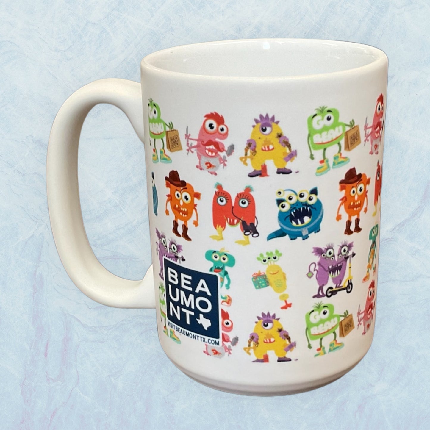 Coffee Mug Beaumonsters - White 15 oz.