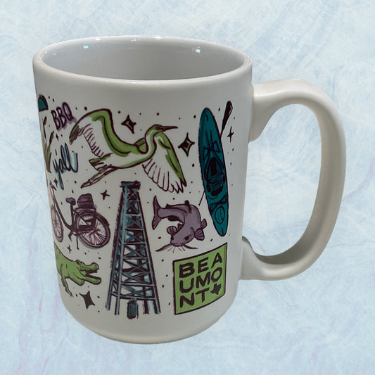 Coffee Mug BMT Icons 15 oz.